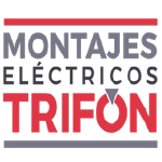 Logotipo montajes electricos trifon